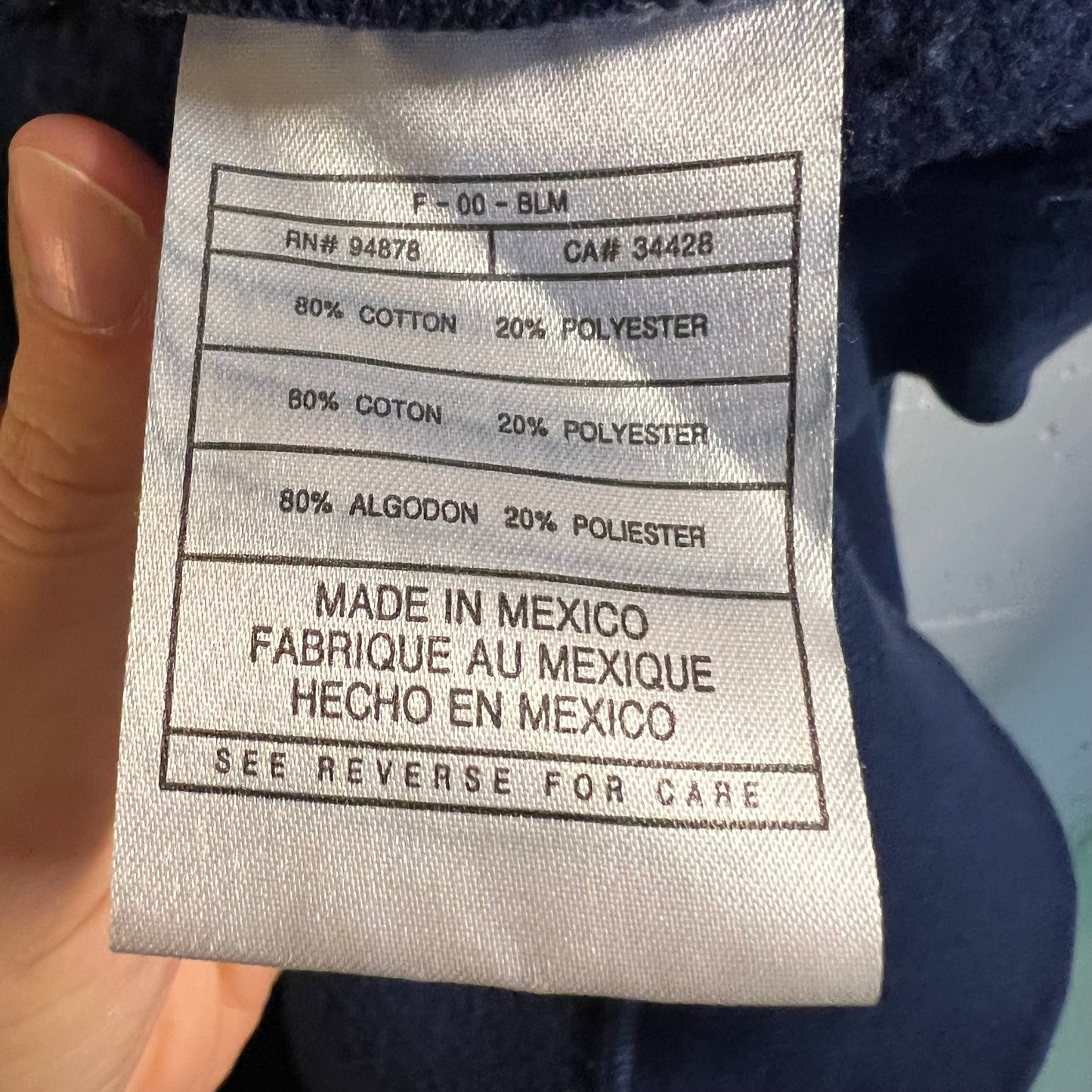 Vintage Faded Nike Carolina Tar Heels ‘UNC’ Crewneck Sweatshirt - Size XXL - Navy/Baby Blue