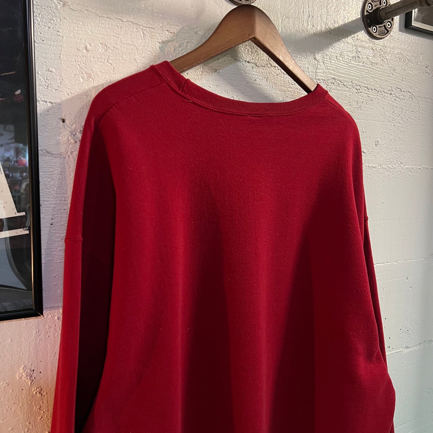 Vintage Jerzees Cardinals In Snow Crewneck Sweatshirt - Size XL - Maroon/Multi