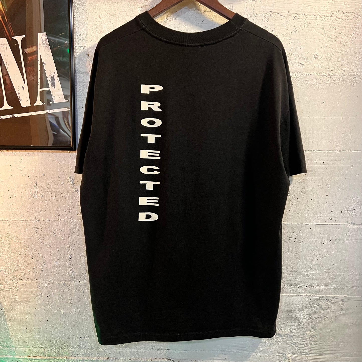Vintage Jesus Is On The Way Clock T-Shirt - Size XL - Black/White/Red