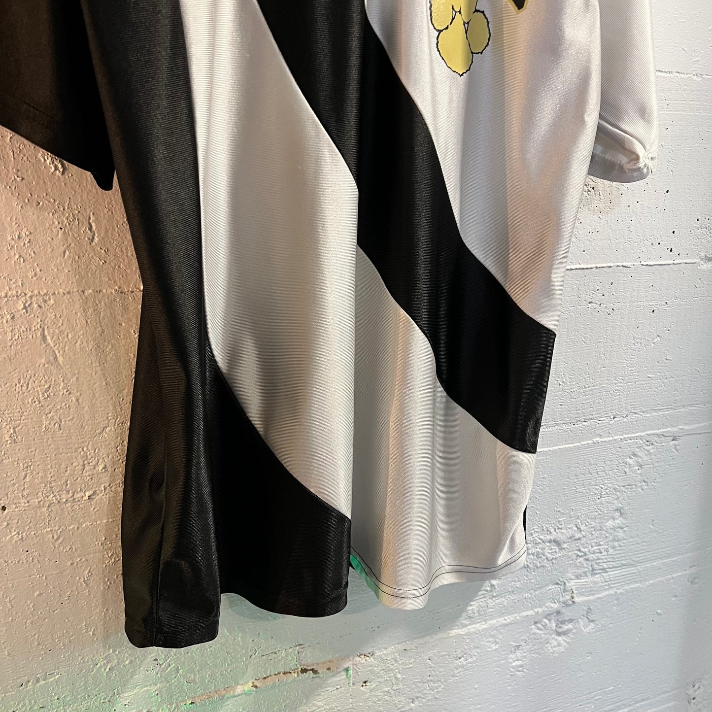 Vintage 90's Don Alleson Athletics 'Dawgs' Soccer Jersey - Size Large - Black/White - Made In USA