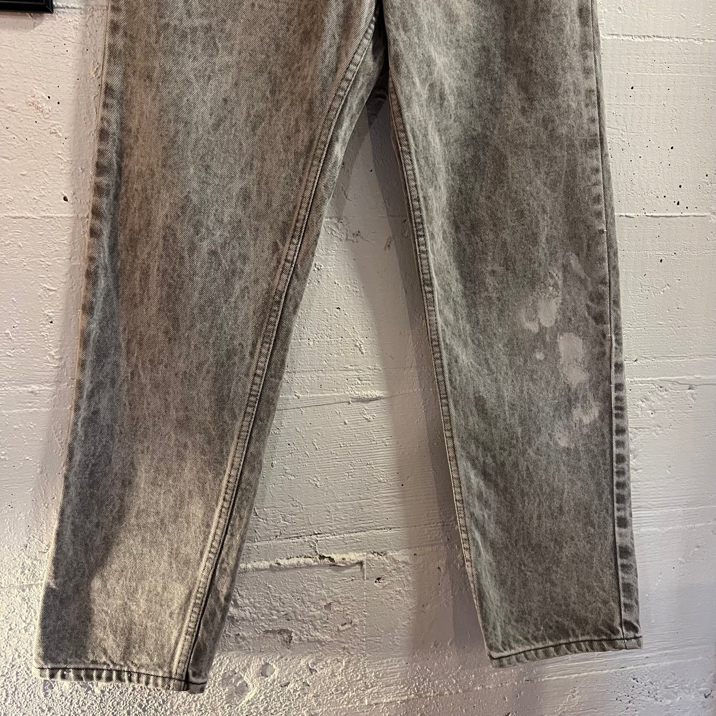 Vintage 90's Levi's 506 Acid Wash Straight Leg Denim Jean - Size 28" x 29.5" - Made In USA