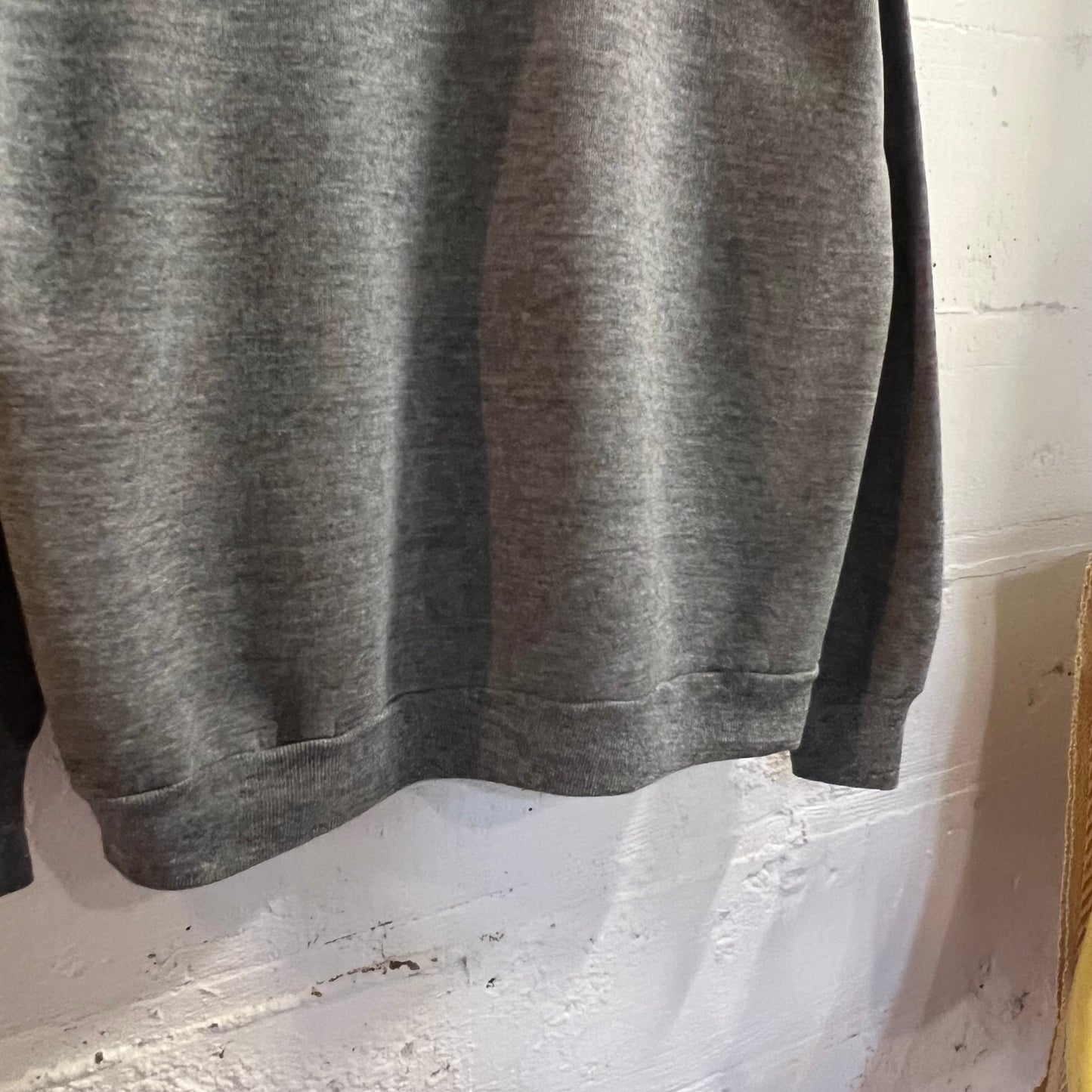 Vintage 80’s Jerzees West Point U.S.M.A. Raglan Crewneck Sweatshirt - Size XL - Made In USA - Heather Grey/Black