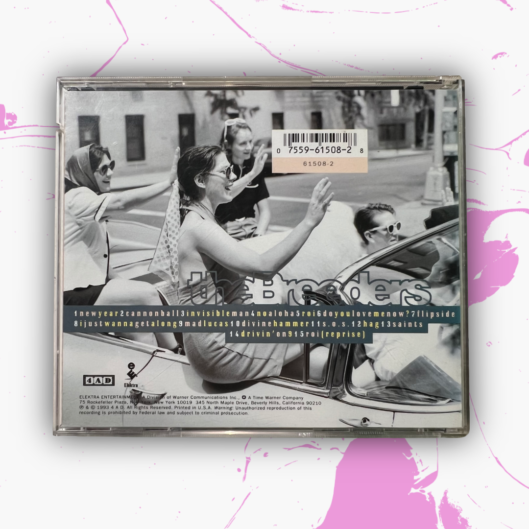 Vintage 1993 The Breeders 'Last Splash' CD