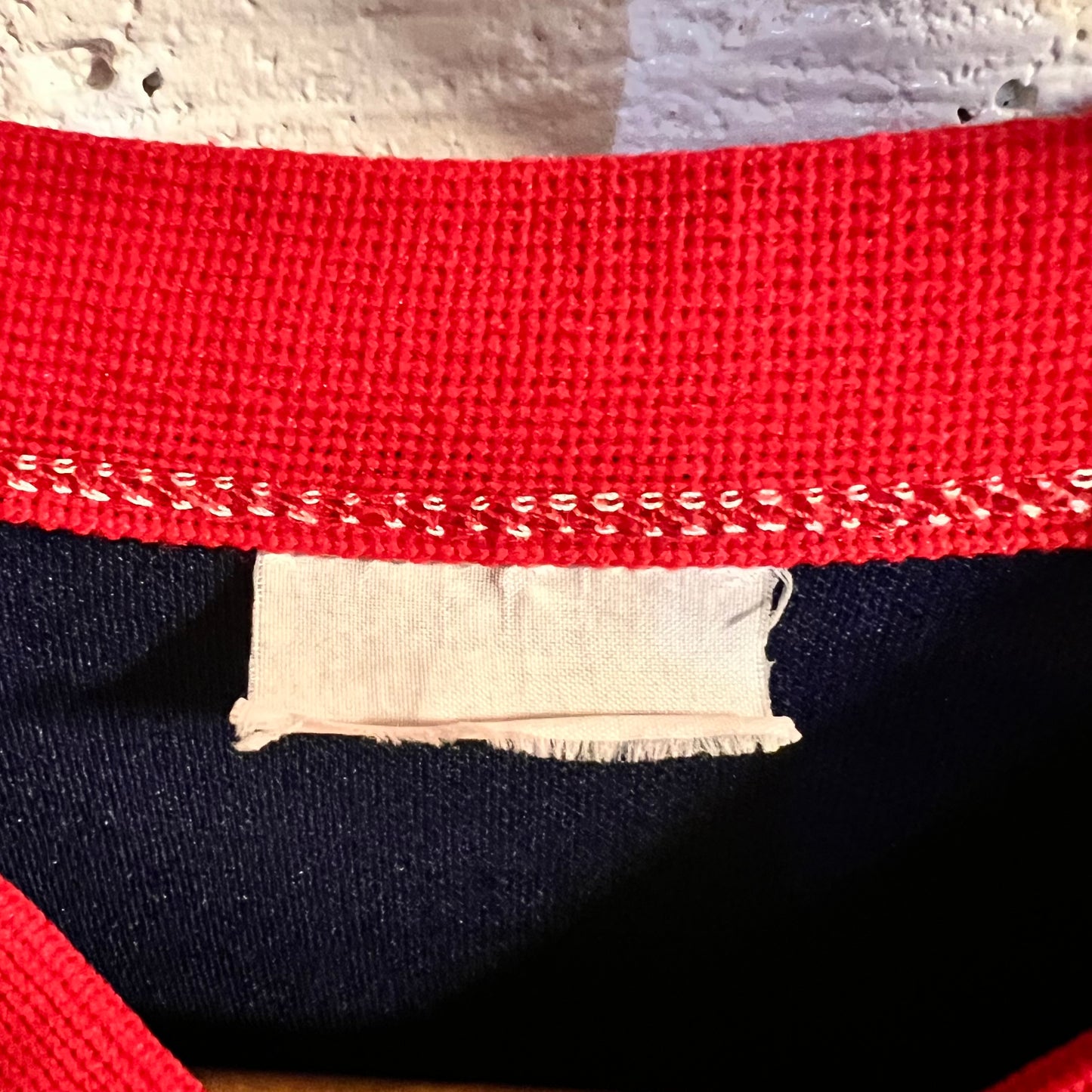 Vintage Majestic Red Sox Little League Baseball Jersey - Size Small - Navy/Red/White