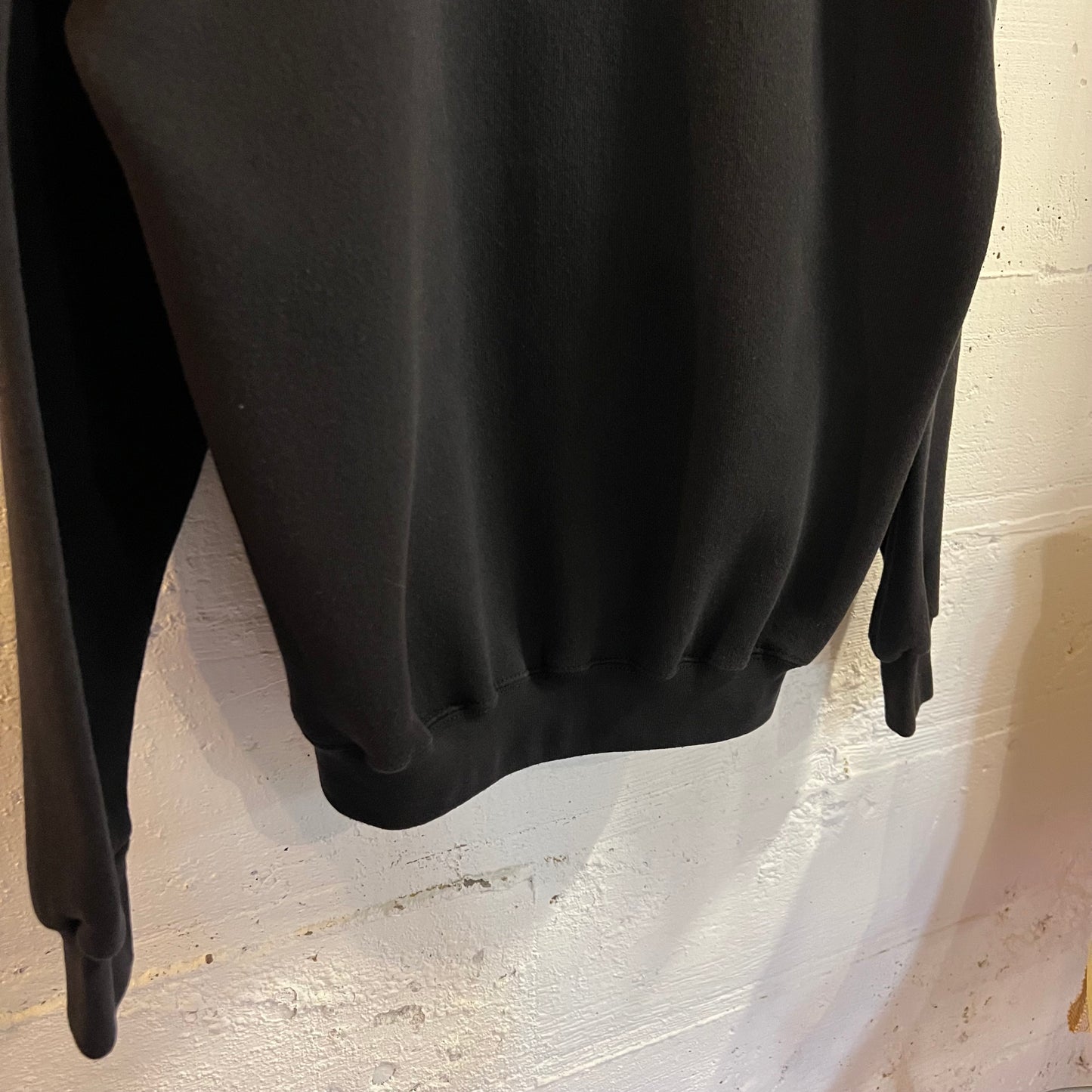 Vintage 90’s Discus Athletic Blank Crewneck Sweatshirt - Size Large - Made In USA - Black