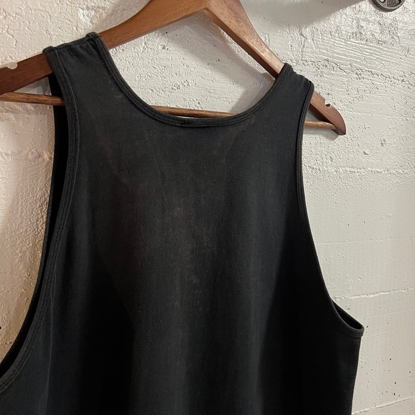 Vintage 90’s Faded KOOL Cigarettes ‘It Fits.’ Tank Top - Size Large - Black/Green/White