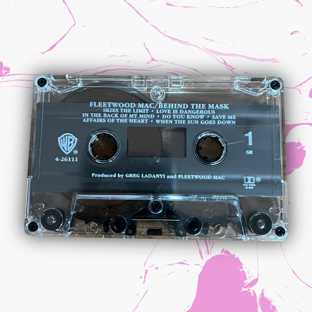 Vintage 1990 Fleetwood Mac ‘Behind The Mask’ Cassette Tape
