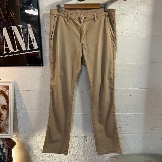 Edwin International Basic Made In Japan Tartan Plaid Pants - Size - Made In Japan - Tan/Beige