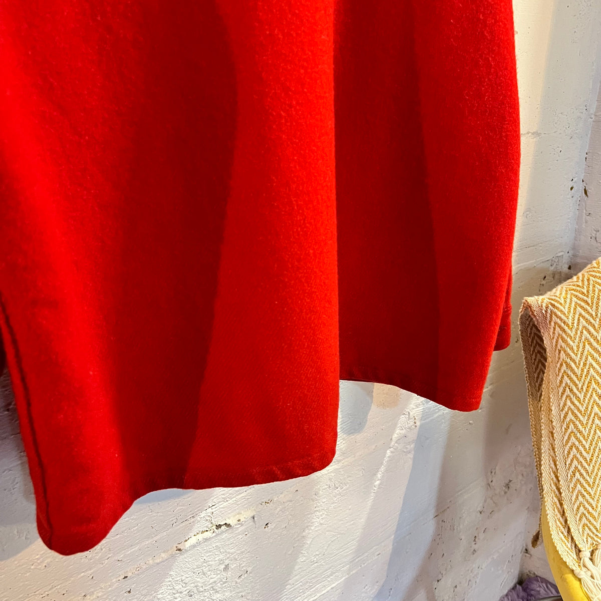 True Vintage 1950's Boy Scouts Of America Official Wool Jacket (Shirt-Jac) - Size 46 (XL) - 100% Wool - Made In USA - Red