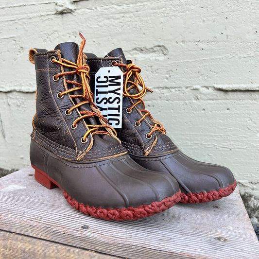 Vintage 90's L.L. Bean 6" Lace Up 'Bean Boot' - Size 6W/5M (BM) - Made In USA - Brown