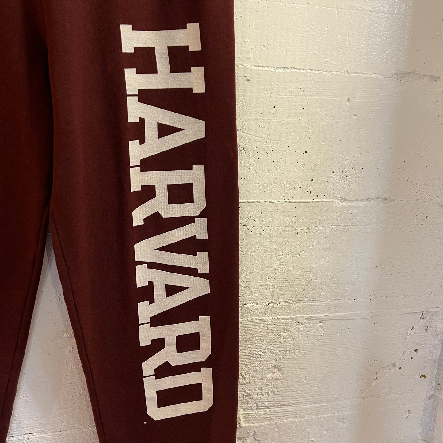 Vintage 2000’s Champion Harvard University Sweatpants - Size Small - Maroon/White
