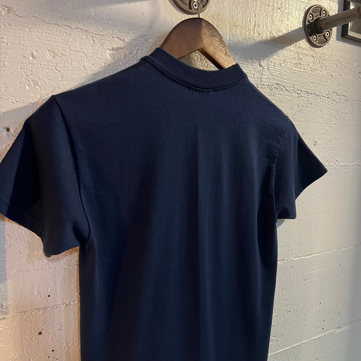 Vintage 2001 'Spaceship Baby T-Shirt - Size Youth Medium - Navy Blue