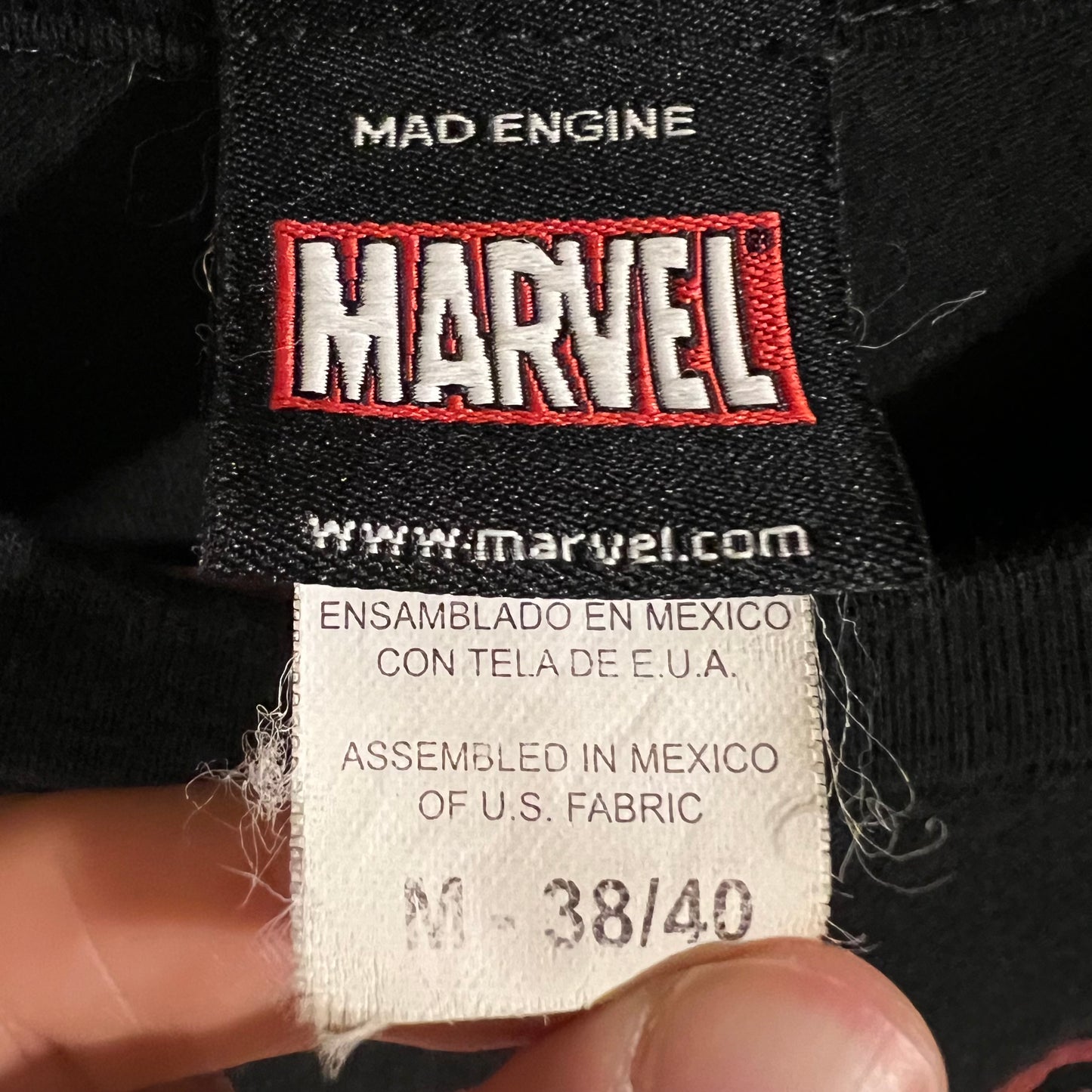 Vintage 2000’s Marvel Spider Man Graphic T-Shirt - Size Medium - Black/Red