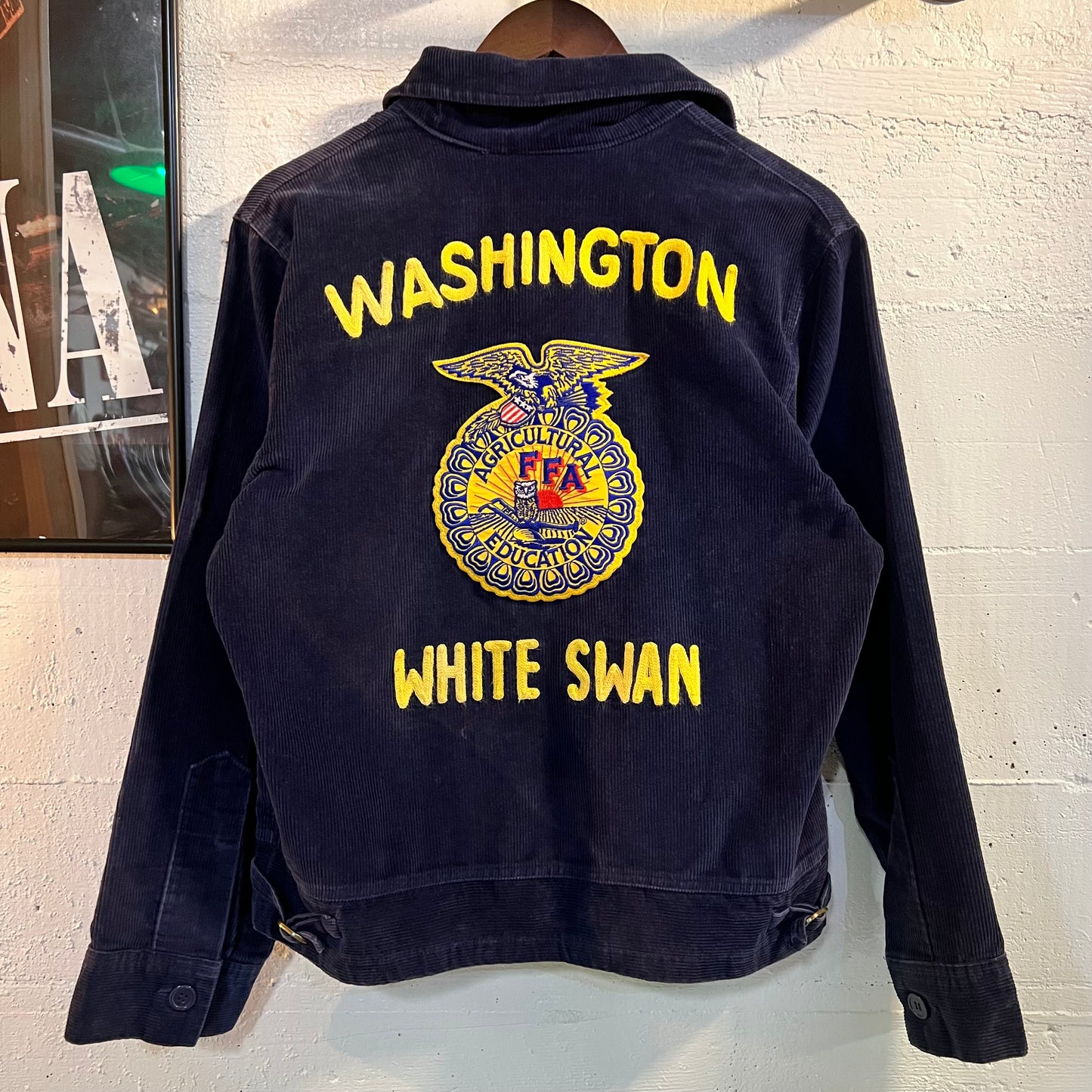 Vintage 2000's FFA 'Future Farmers Of America' Corduroy Jacket - Size 36 (S) - Made In USA