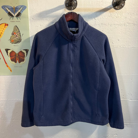 Vintage Y2K Columbia Fleece Jacket - Size Large - Indigo