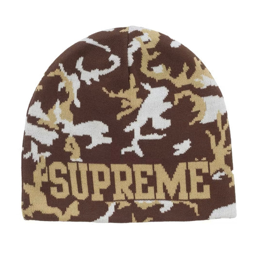*New* Supreme Reversible Camo Beanie - O/S - Tan - FW26