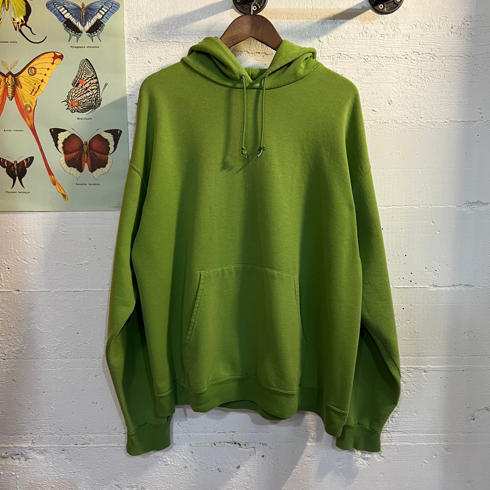 Vintage shop green hoodie