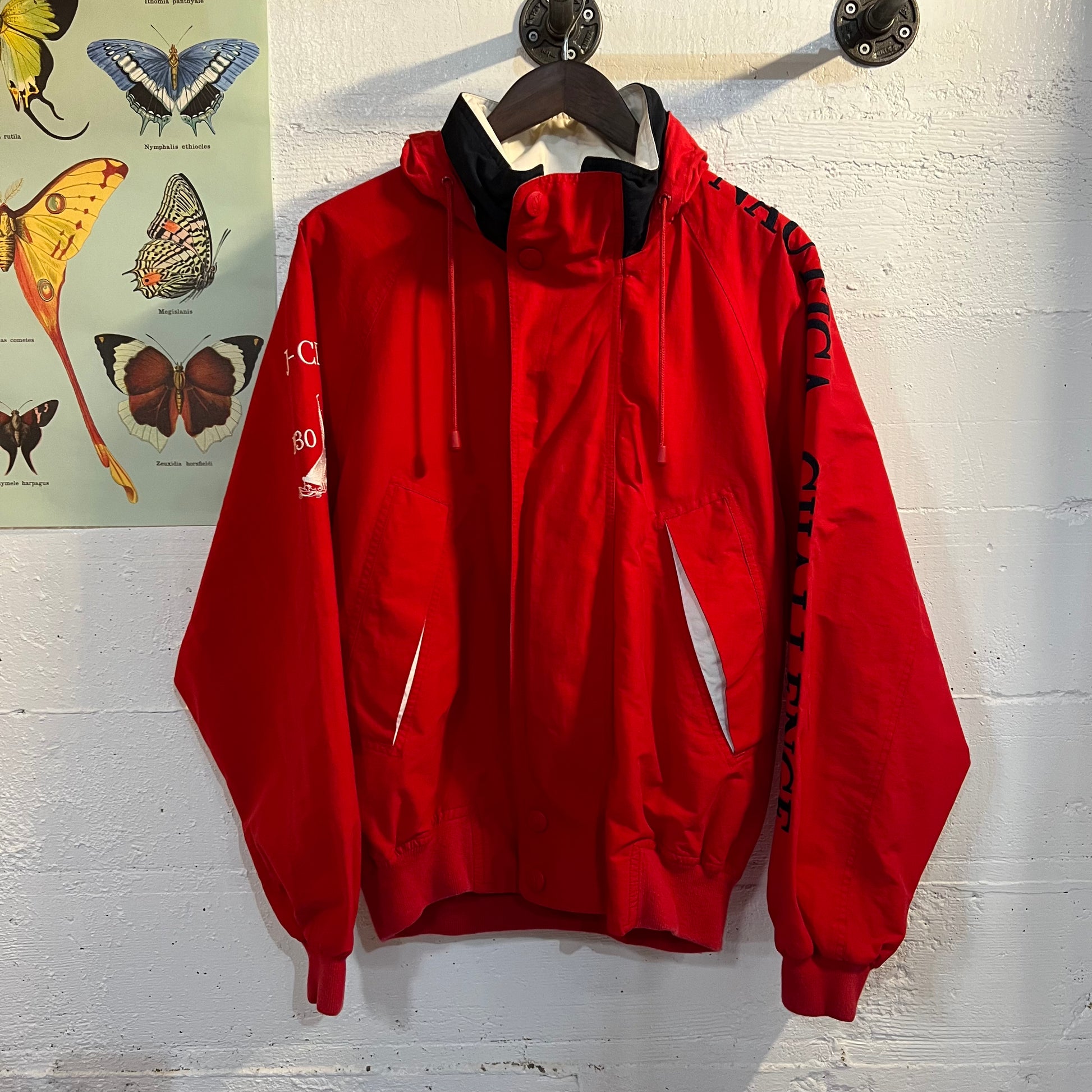 Vintage Nautica Red Challenge Jacket