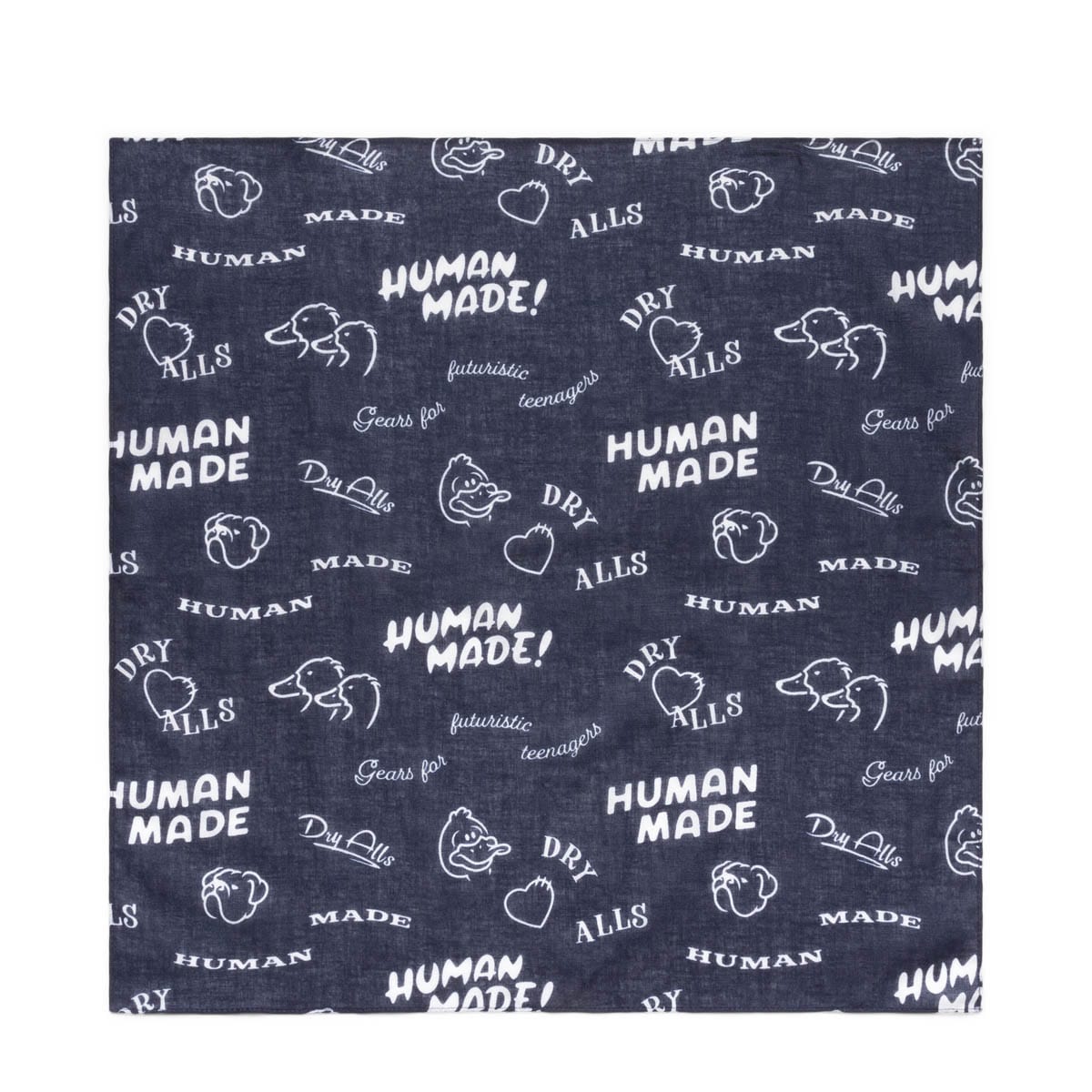 Human Made Bandana #2 - O/S - Navy - New