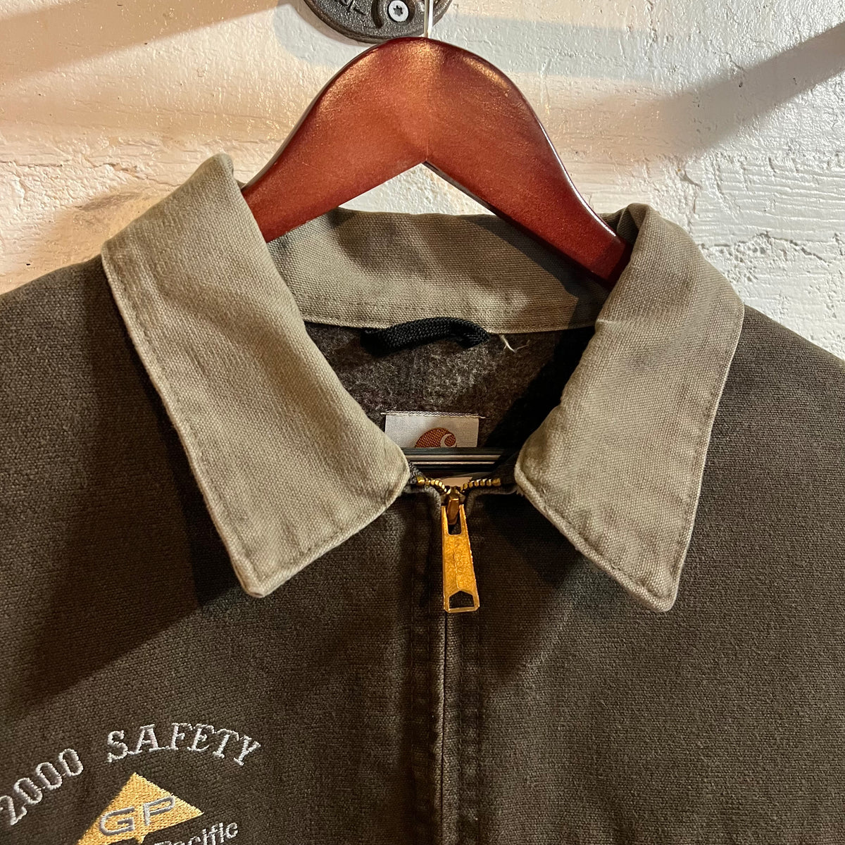 Vintage 2000 Carhartt J97TMB 'Timber' Blanket Lined Detroit Jacket - Size XXL - Union Made In USA