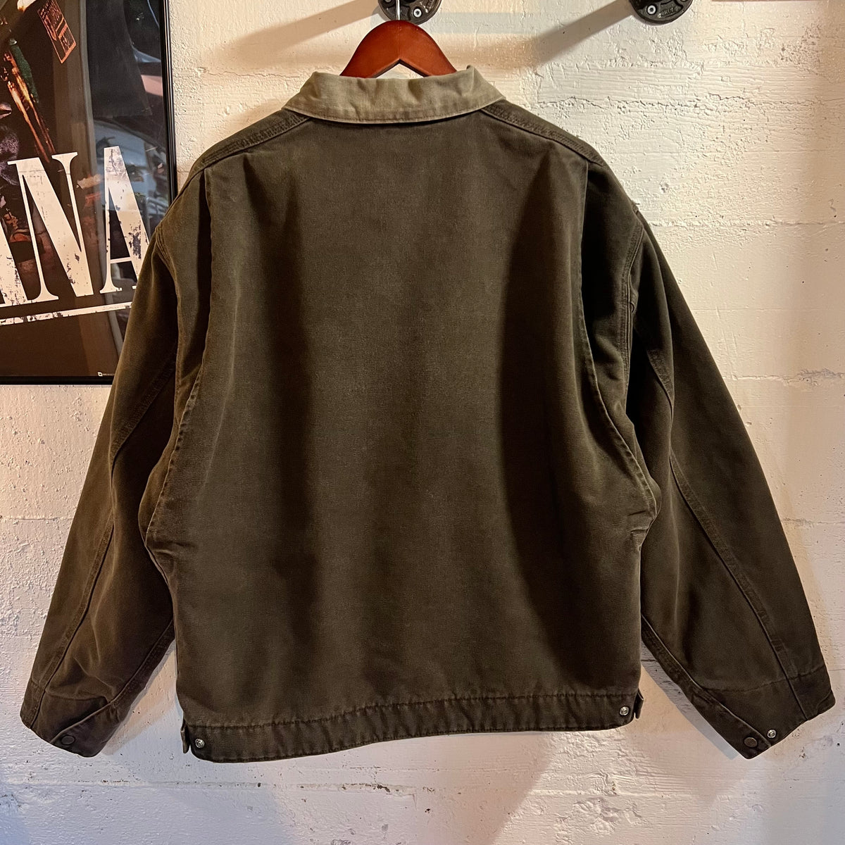 Vintage 2000 Carhartt J97TMB 'Timber' Blanket Lined Detroit Jacket - Size XXL - Union Made In USA