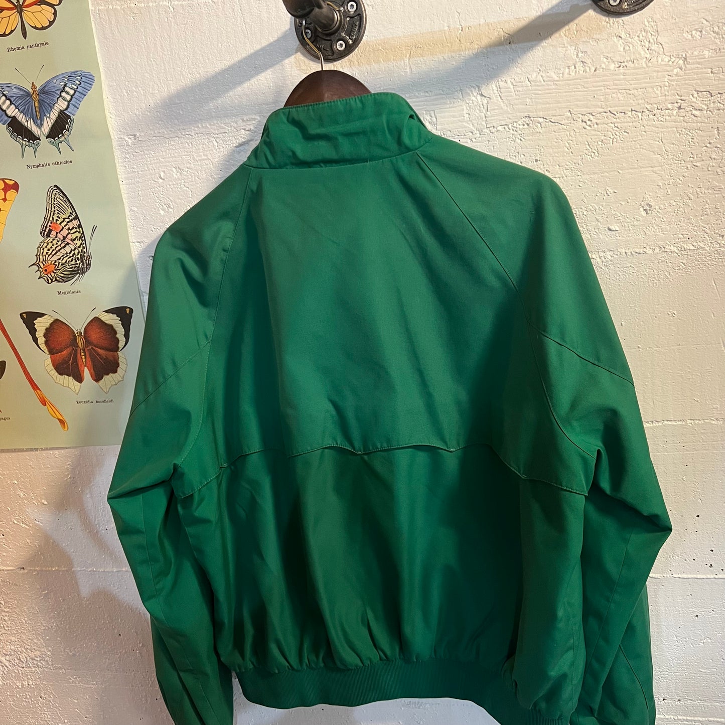 Vintage 70's Baracuta By Van Heusen Harrington Jacket - Size 46 (XL) - Kelly Green