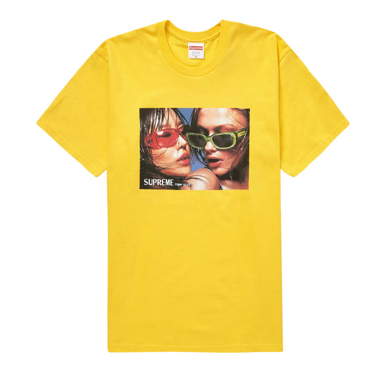 SUPREME Eyewear Tee Yellow Size XL (SS23)