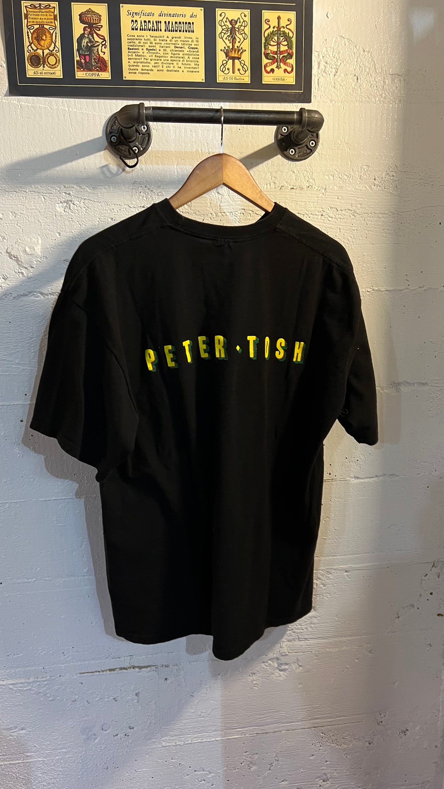 STUSSY Peter Tosh Legalize It T-Shirt Size Large